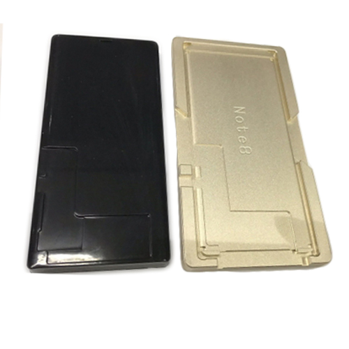 For Note 8 Alignment mould&Black rubber pad for laminating OCA