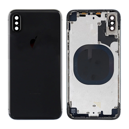 Full Rear Housing Cover for iPhone X_Black