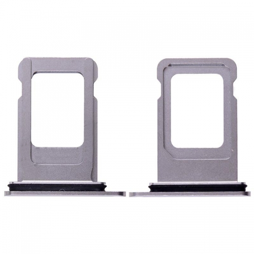 Sim Card Tray for XS Max(6.5 inches)(Single SIM Card Version) - Silver