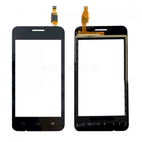 OEM-Refurbished Touch Glass for Huawei Y330 - Black