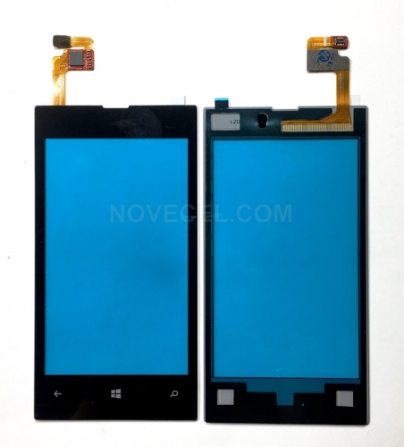 OEM-Refurbished Touch Glass for Nokia 520 - Black