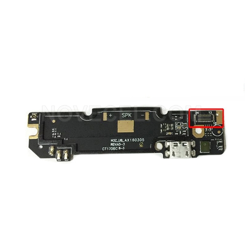 Keypad Board &amp; Charging Port Flex Cable Replacement for Xiaomi Redmi Note 3(Dual Network Version)