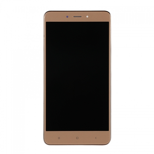 LCD Display Assembly with Bezel Frame for Xiaomi Redmi Note 4 - Gold