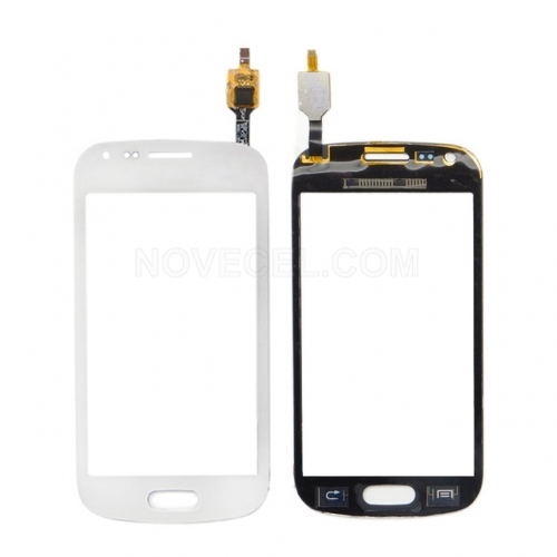 OEM Refurbished Front Touch Glass for Samsung S7580 - Black