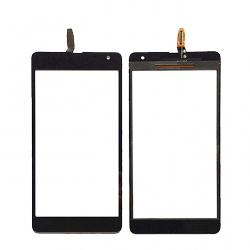 OEM Refurbished Front Touch Screen Glass for Nokia 535 2S Version - Black
