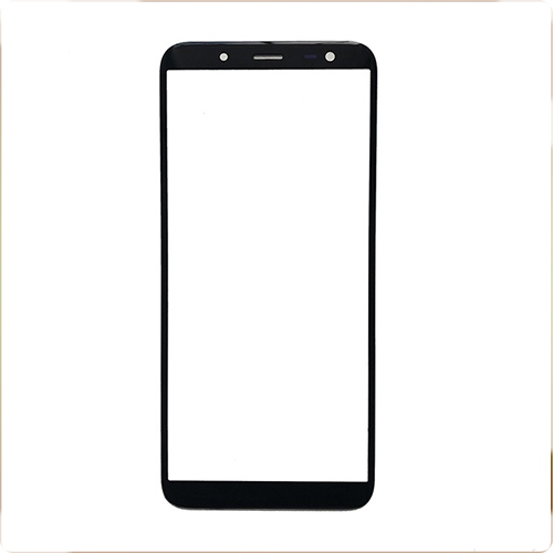 A+ Front Glass For Galaxy J6/J600_Black