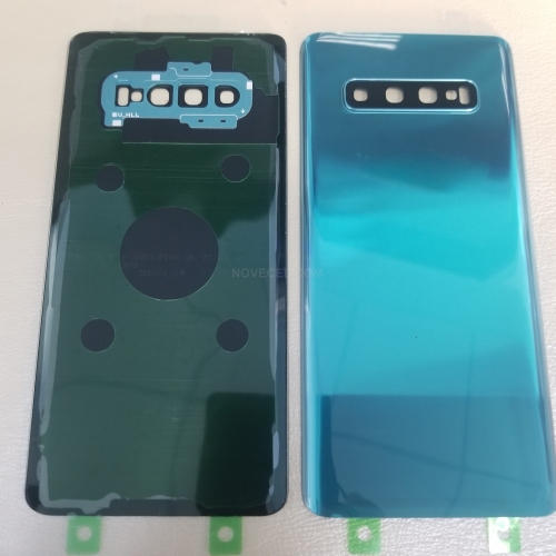 Back Cover with Camera Cover for Galaxy S10+_Prism Green