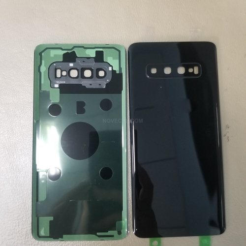 Back Cover with Camera Cover for Galaxy S10+_Prism Black