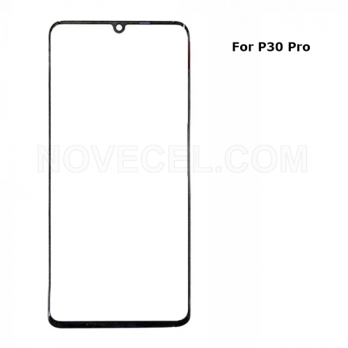 A+ Front Screen Outer Glass for Huawei P30 Pro_Black