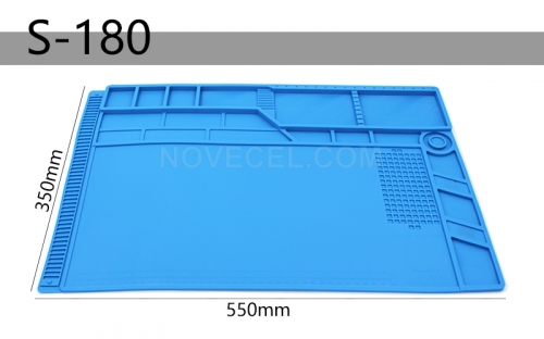 (55*35cm)High Temperature Resistant Silicone Pad For Electrical Soldering Repair Station
