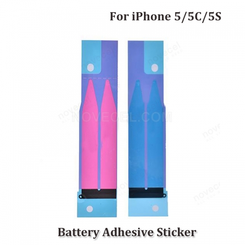 100 Pcs/Lot Battery Adhesive Sticker for iPhone 5S/5s/5c