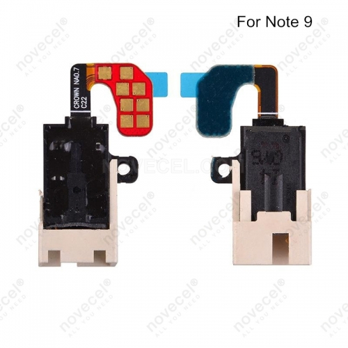 Earphone Jack with Flex Cable for Samsung Galaxy Note9_White