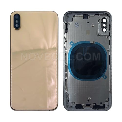 Full Rear Housing Cover for iPhone XS -Gold