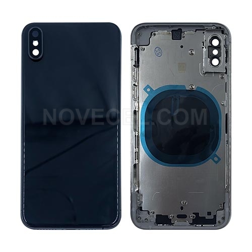 Full Rear Housing Cover for iPhone XS -Black