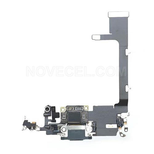 OEM Charging Port with Flex Cable for iPhone 11 Pro_Gold