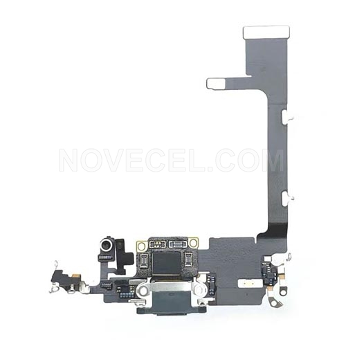 OEM Charging Port with Flex Cable for iPhone 11 Pro_Green