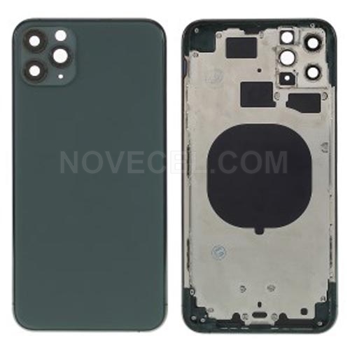 Battery Housing Cover + Side Buttons for 11 Pro Max_Green