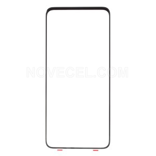OEM Front Outer Screen Glass for Galaxy A80/A805/A90_Black