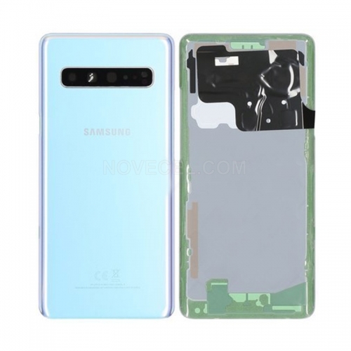 Back Cover with Camera Frame for Samsung Galaxy S10 5G_Silver