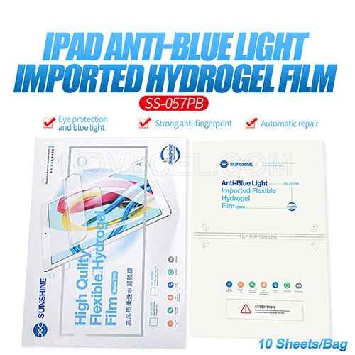 20 Sheet/Bag Sunshine SS-057PB Anti Blue Light Hydrogel Film for Pad