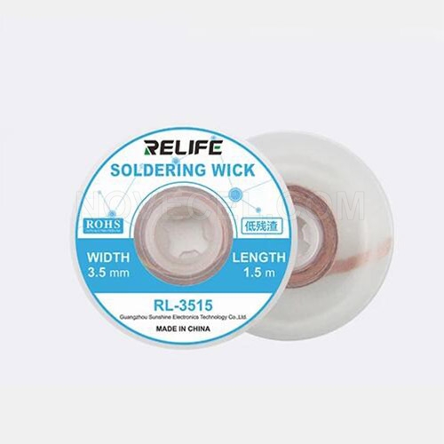 RELIFE RL-3515 Solder Wick_3.5 MM x 1.5 M