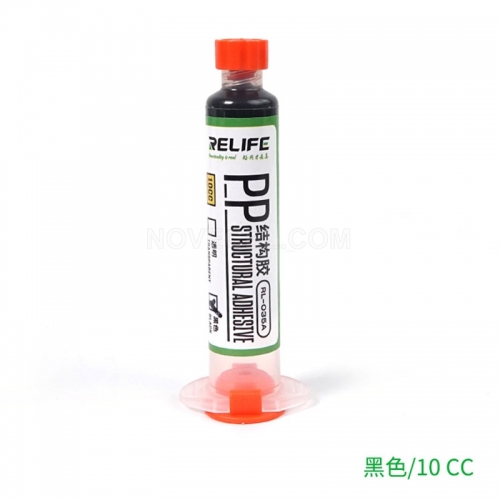 RELIFE RL-035A PP Structural Adhesive_Black_10 ML/Tube