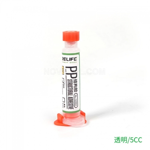 RELIFE RL-035A PP Structural Adhesive_Transparent_5 ML/Tube