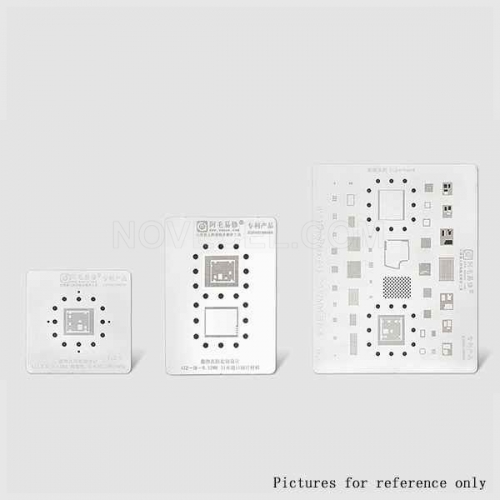 AMAOE Stencils_A10 CPULower PCB Board-0.12MM (Magnetic)