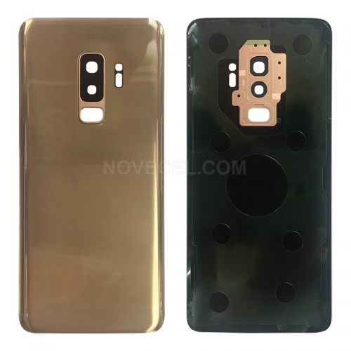Battery Housing (with Camera Frame) for Samsung Galaxy S9+_Gold