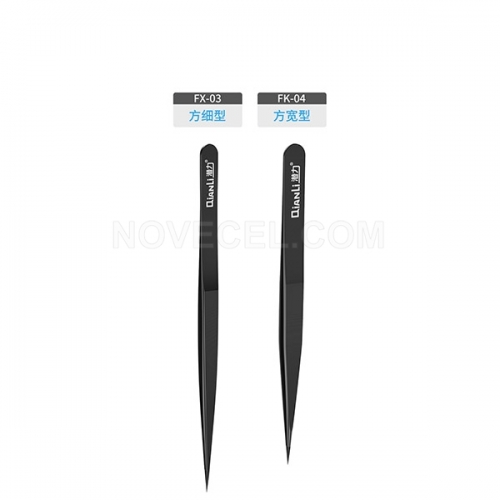 QianLi iNeeZy Non-Magnetic Stainless Tweezers_FX-03