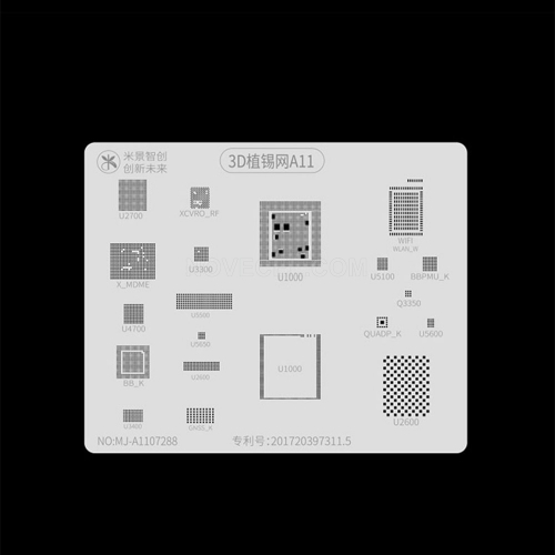 MIJING 3D Stencil for IP A11