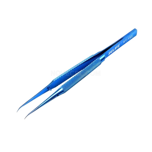 Curve Tip High Precise Non-Magnetic Fly Wire Tweezers_RT-15C