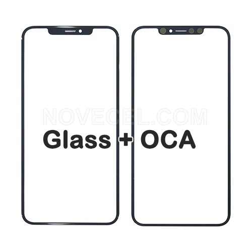 A+ Quality Front Glass with OCA for XR_Black