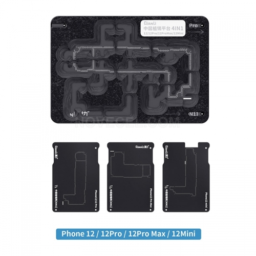 QianLi 4in1 Middle PCB Reballing Platform for Apple iPhone 12/mini/Pro/Max