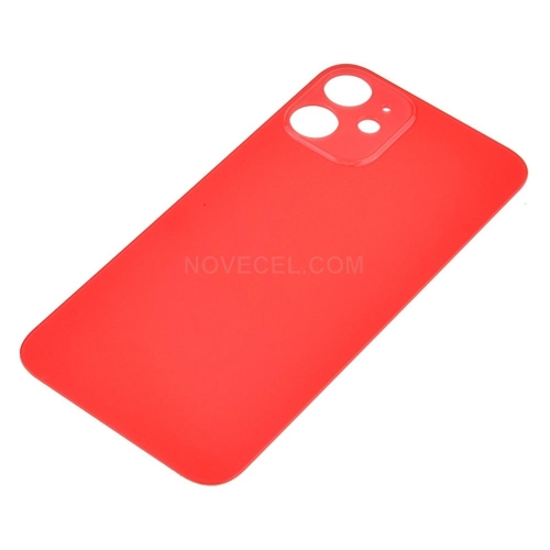 Rear Glass Replacement Parts for iPhone 12 mini_Red