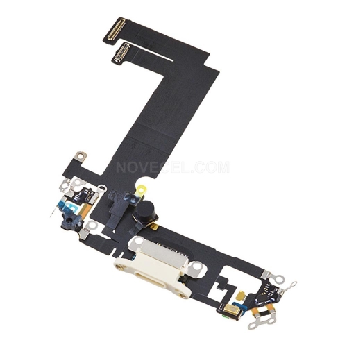 ORI Charging Port with Flex Cable for iPhone 12 mini_White