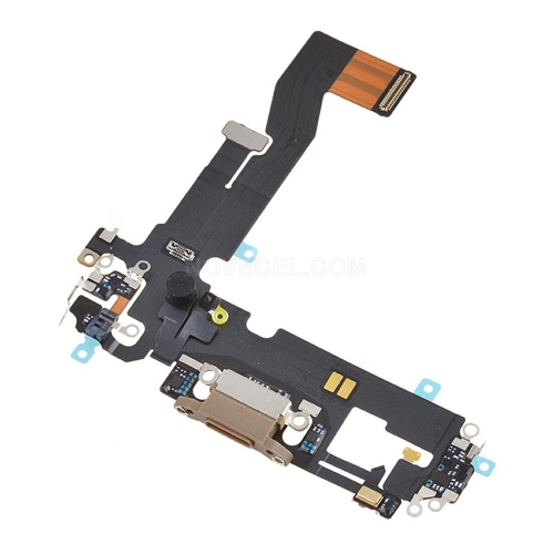 ORI Charging Port with Flex Cable for iPhone 12 Pro_Gold