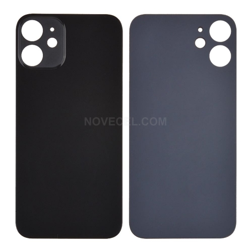 Rear Glass Replacement Parts for iPhone 12_Black