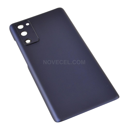 Back Cover with Camera Glass Lens for Samsung Galaxy S20 FE G780_Cloud Navy
