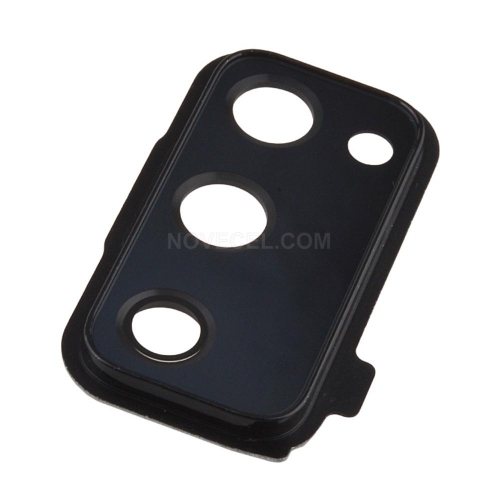 Rear Camera Glass Lens and Cover Bezel Ring for Samsung Galaxy S20 FE G780_Black