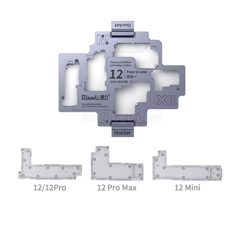 Middle PCB Testing Stand/Socket for iPhone 12/mini/pro/max_Qianli iSocket