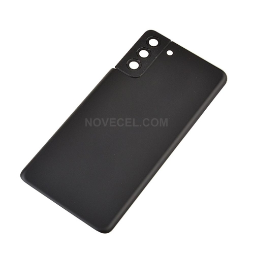 Back Cover with Camera Glass Lens for Samsung Galaxy S21+ G996_Gray