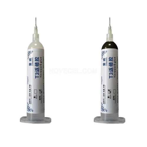 Transparent/Black Fast Curing T3 Rework Adhesive Glue for Mobile Device Repairing