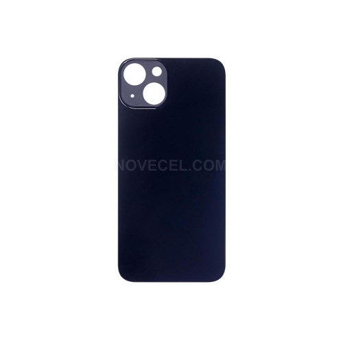 Big Hole Back Cover Glass Replacement for Apple iPhone 13 mini_Midnight/Black