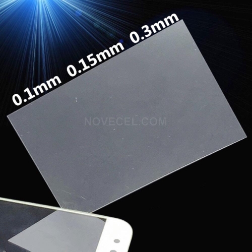 High Temperature Resistance Plastic Card for Tablet/Mobile Phone Screen/Back Glass Housing Replacement