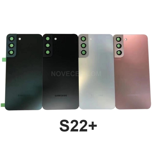 For Samsung Galaxy S22 +/S906 Back Cover Replacement With Lens Green