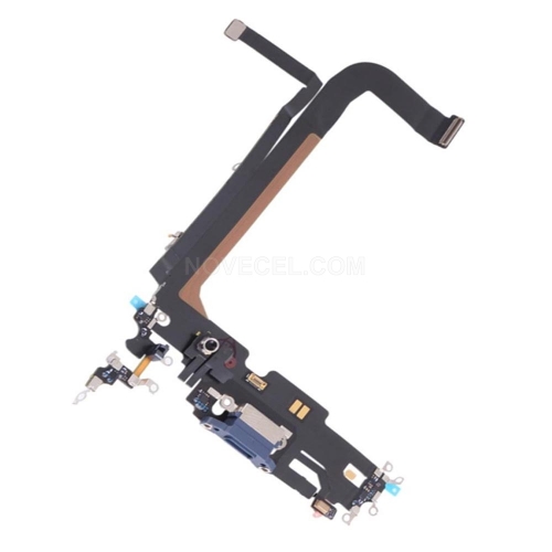 ORI Charging Port with Flex Cable for iPhone 13 Pro Max _Blue