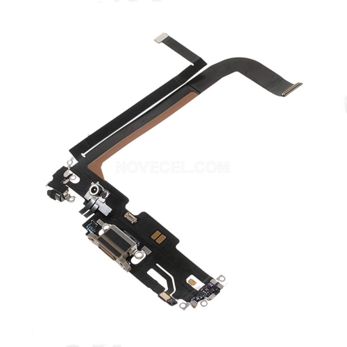 ORI Charging Port with Flex Cable for iPhone 13 Pro Max _Gold