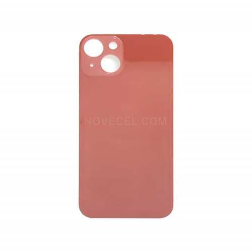 Big Hole Back Cover Glass Replacement for Apple iPhone 13_Red