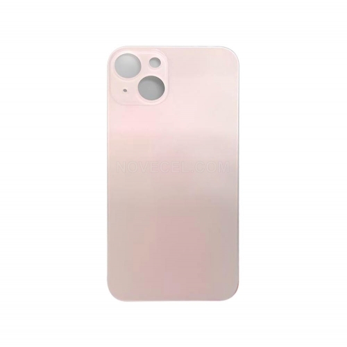 Big Hole Back Cover Glass Replacement for Apple iPhone 13_Pink